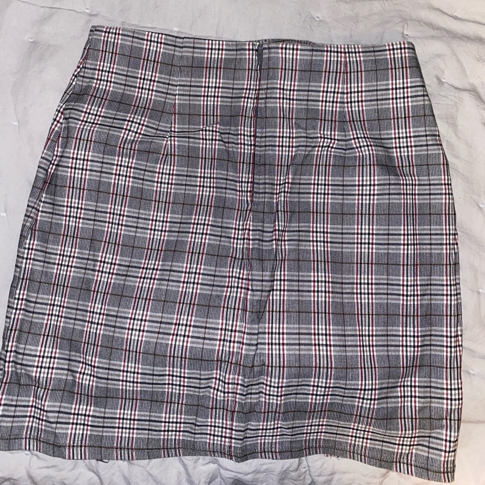 Plaid skirt